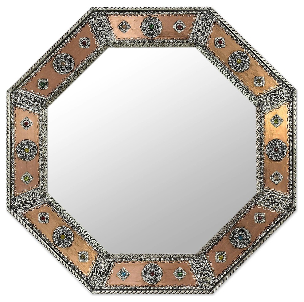 Handmade Crown Jewels Mirror - India