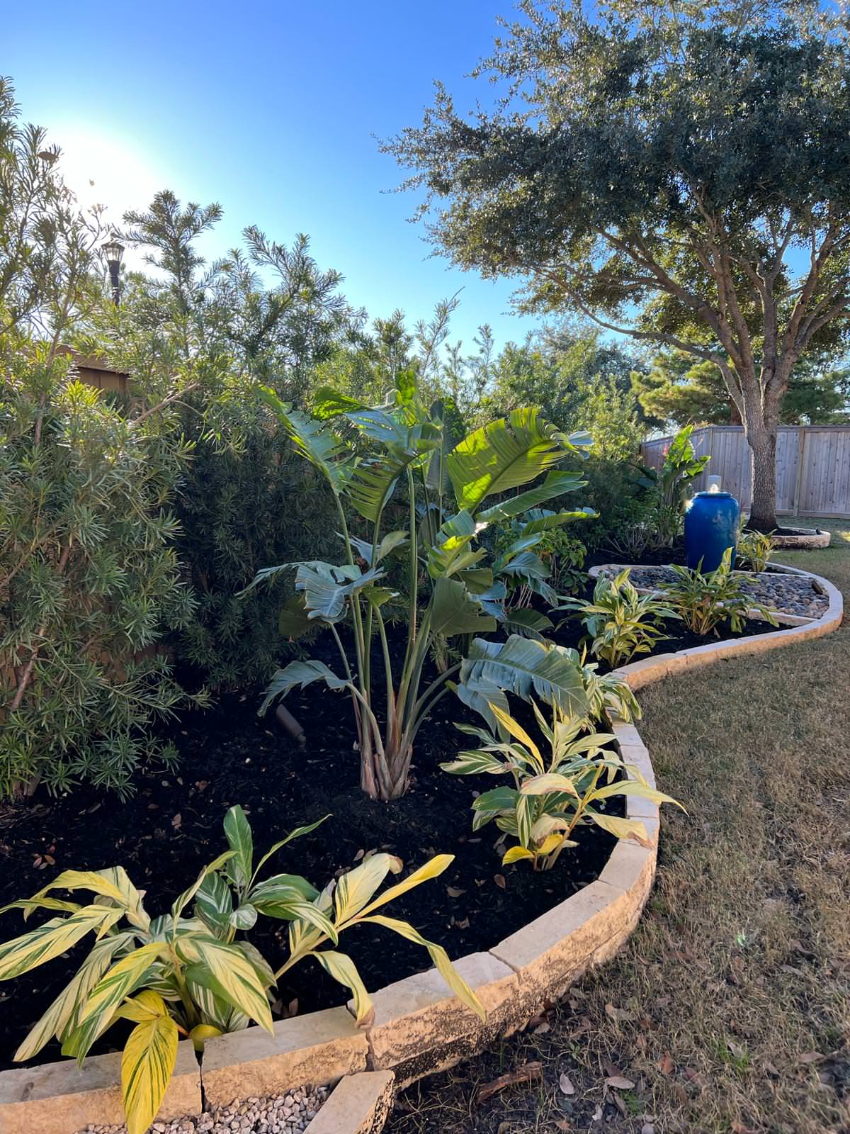 Putting Green, Backyard Paradise and Front yard Makeover in Fulshear!