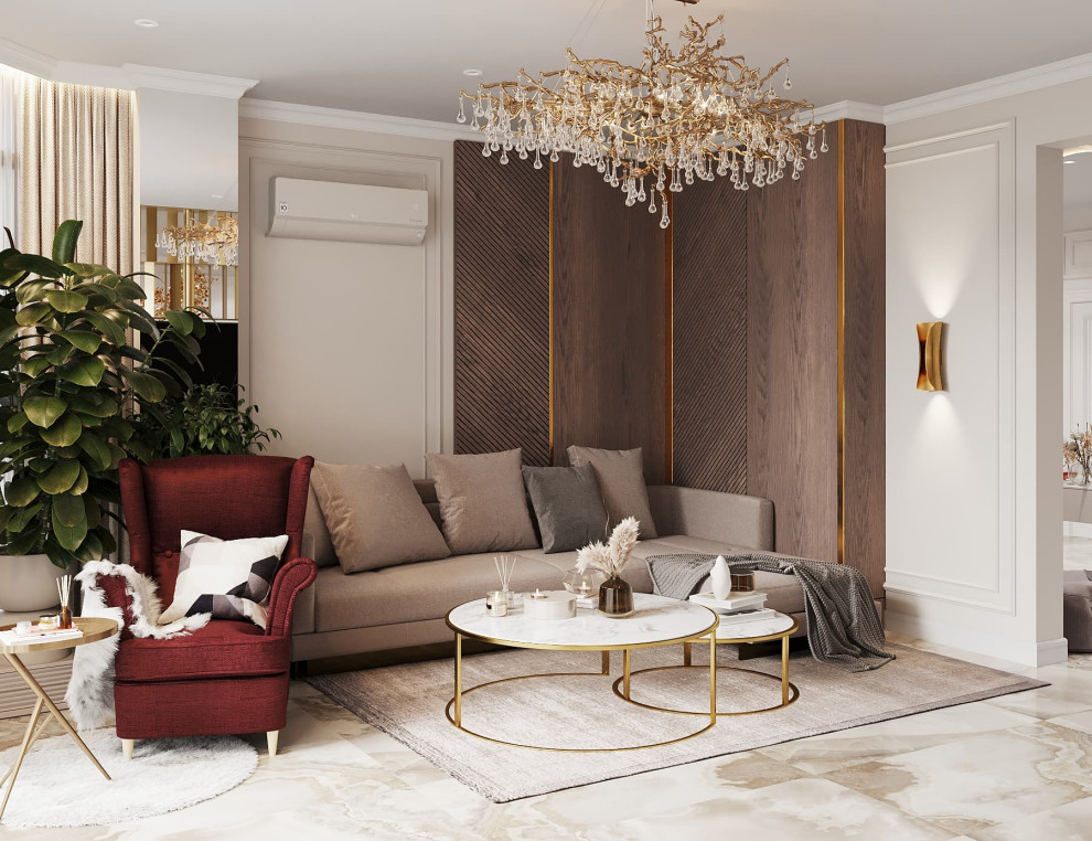 Дизайн проект квартиры 150 м2