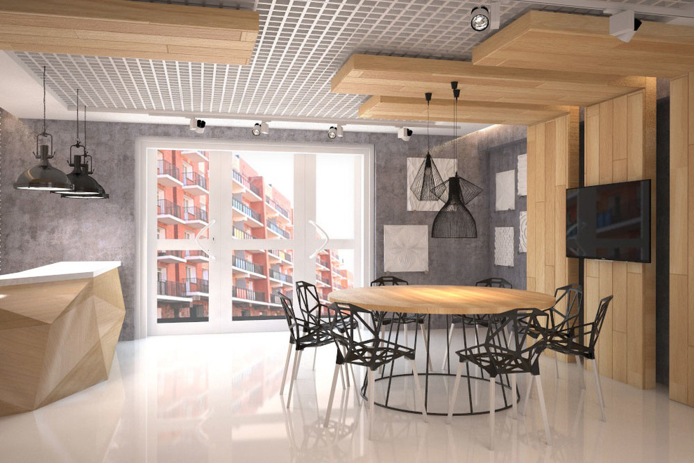 Эскизный проект студии интерьеров