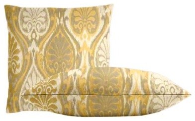 Sunbrella Aura Honey Throw Pillow Set