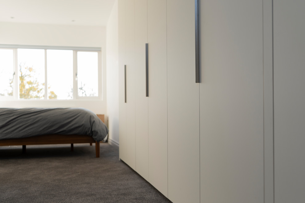 Bespoke Bedroom Cabinets in Perfect Mat White