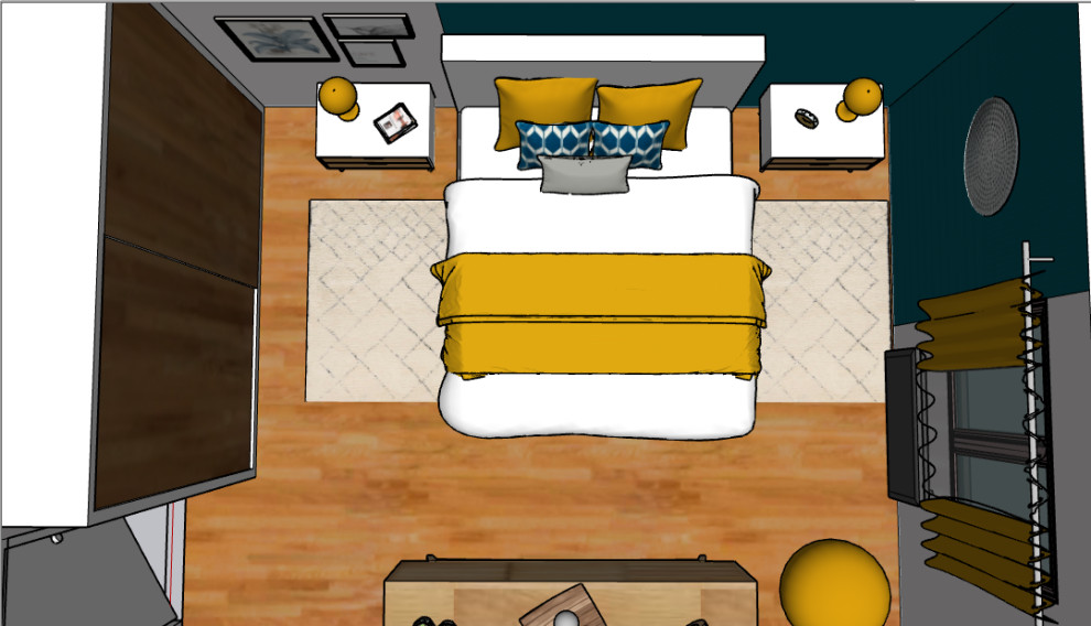 Chambre Moutarde