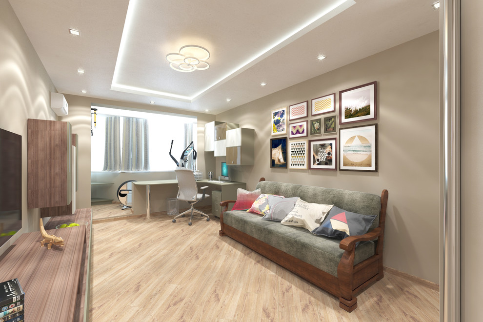 Квартира спокойных тонах в Медведково