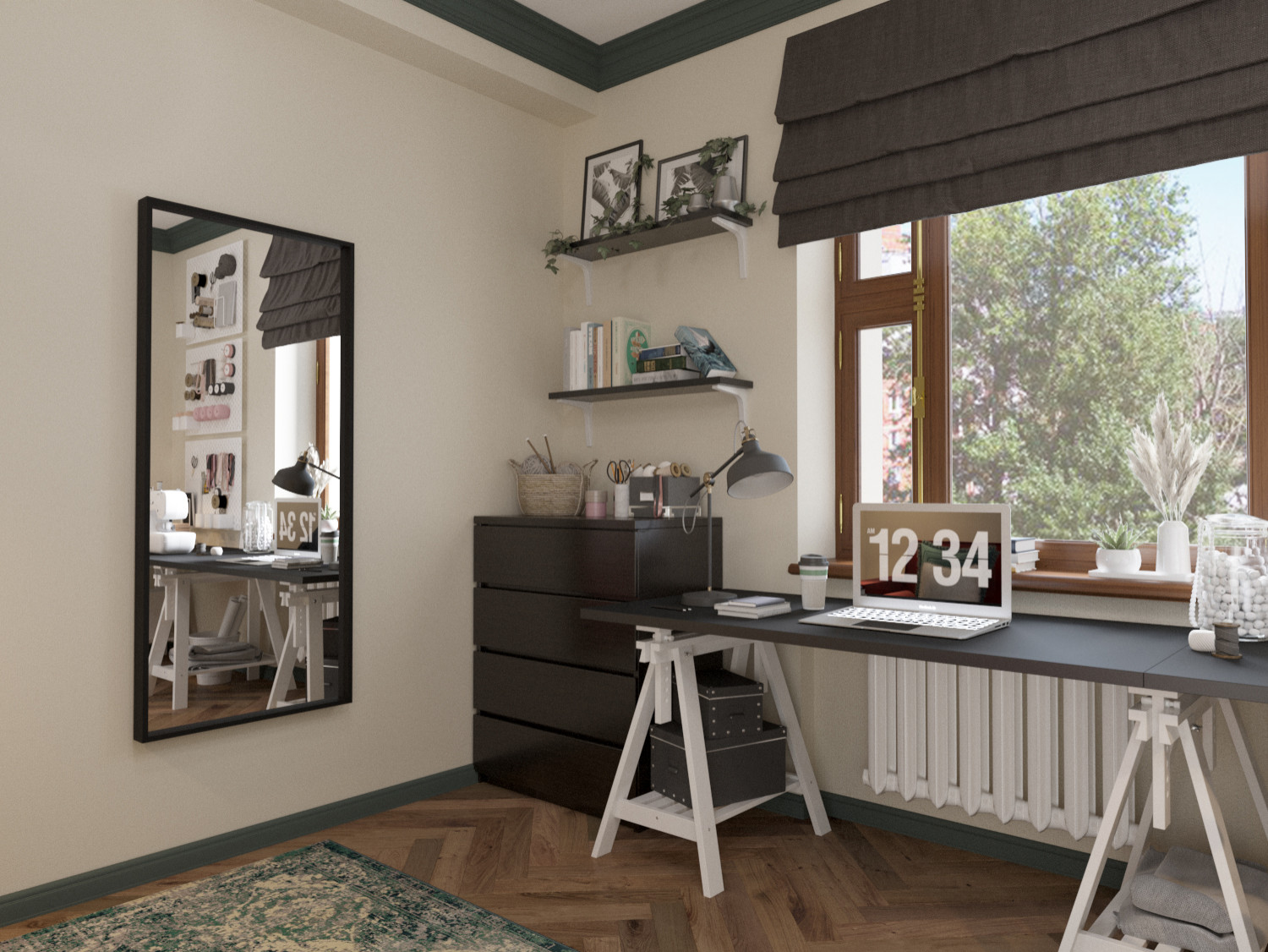 Интерьер Сталинки г. Новосибирск