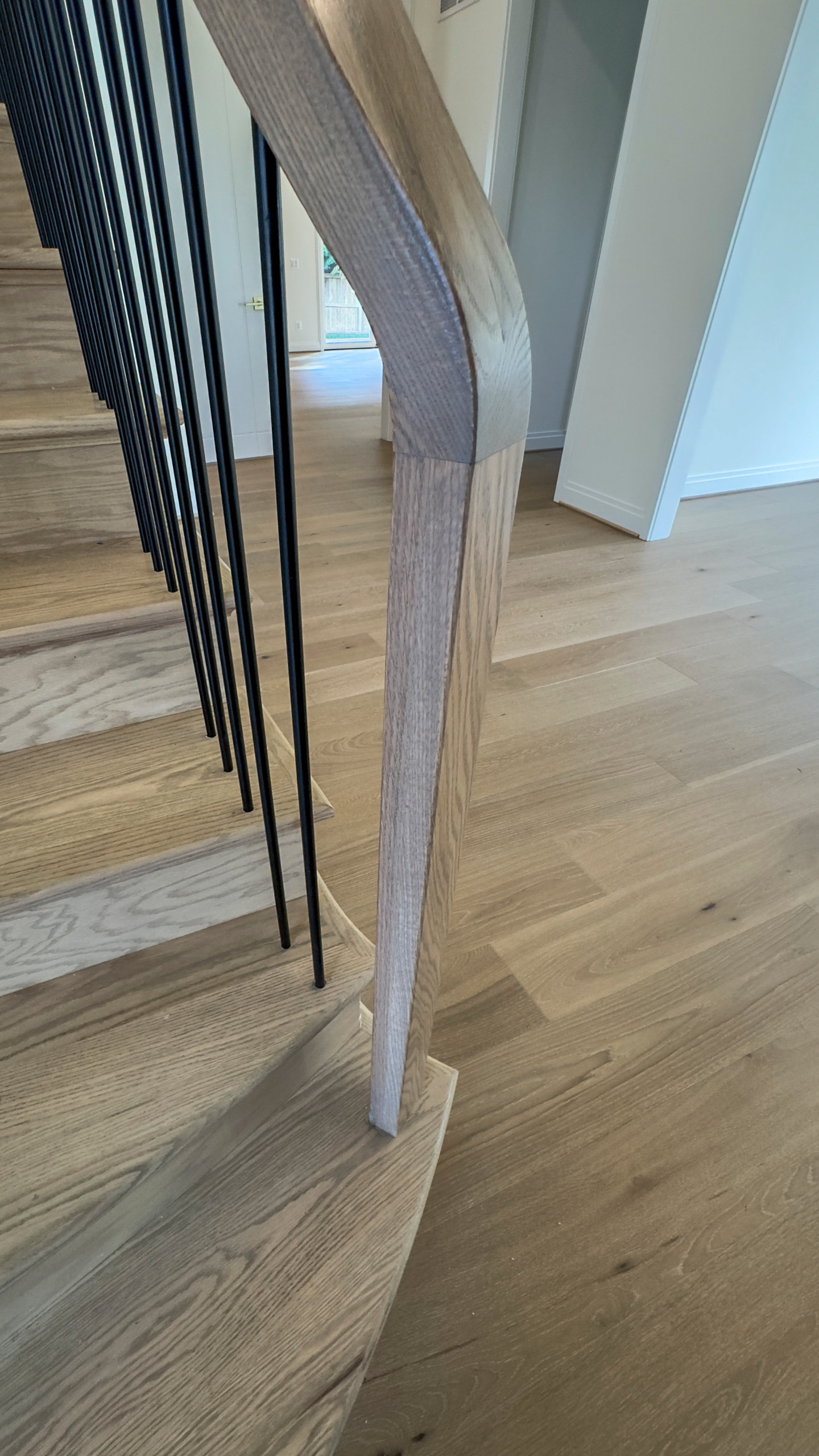 144_Attractive Transitional Staircase in Impressive Modern Home, Vienna VA 22180