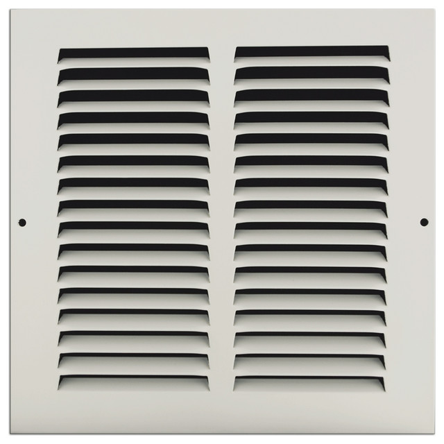White Wall Return Air Grilles Contemporary Registers Grilles And