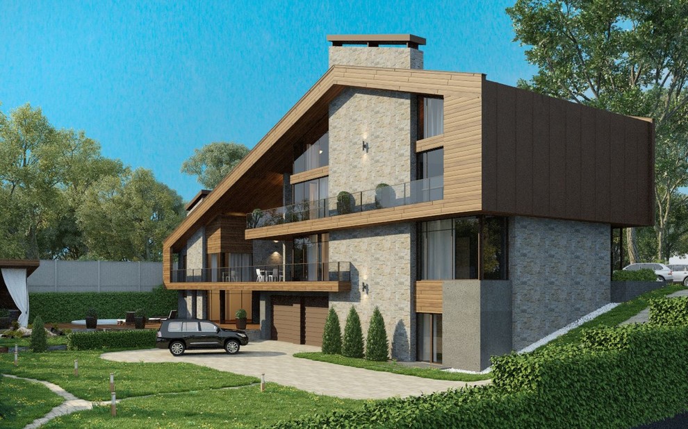 Индивидуальный жилой дом в пригороде Владивостока