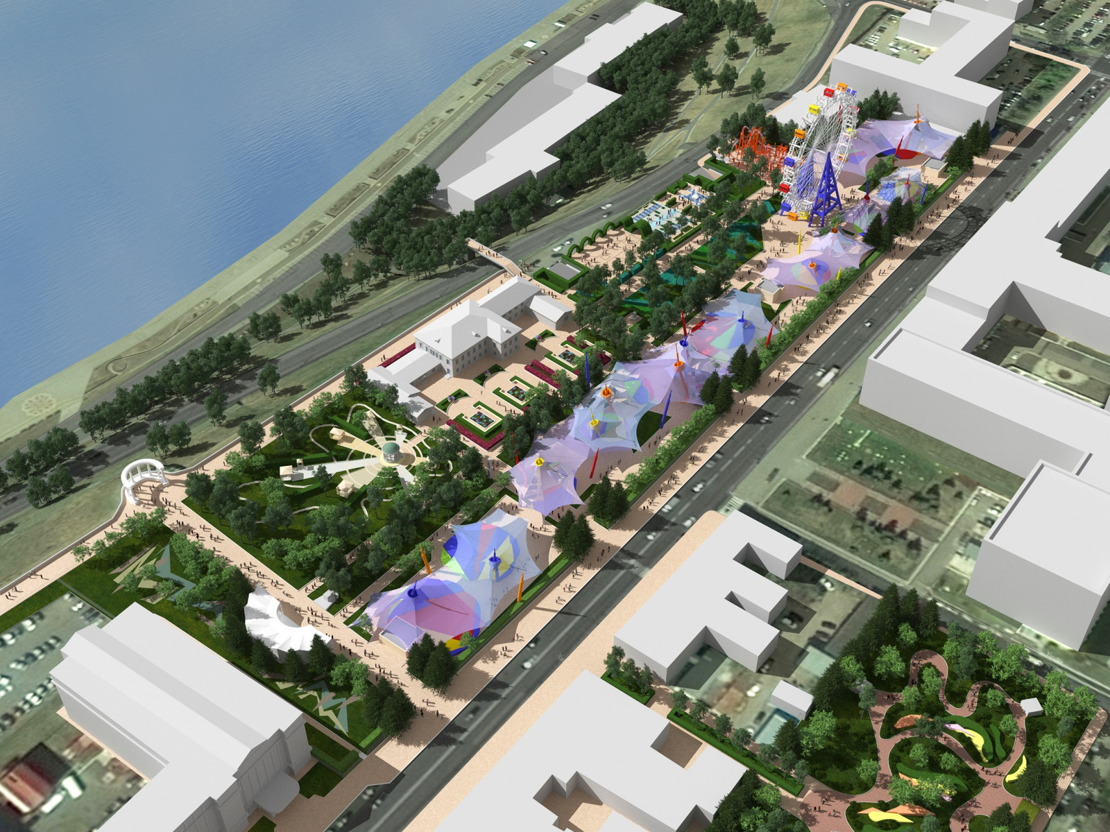 Конкурс на лучший эскизный проект территории Летнего сада им. М. Горького