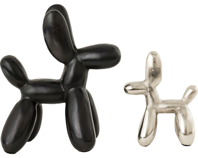 Ren Wil STA689 Alkera Set of 2 - Pop Art Contemporary Dog Statues