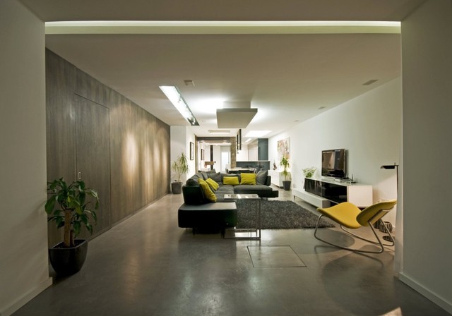 Maisonette Texturale contemporary-vardagsrum