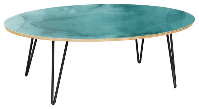 Ondine Hairpin Coffee Table - Pacific Waters