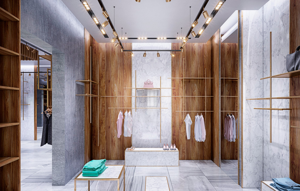 Визуализация магазина брендовой одежды