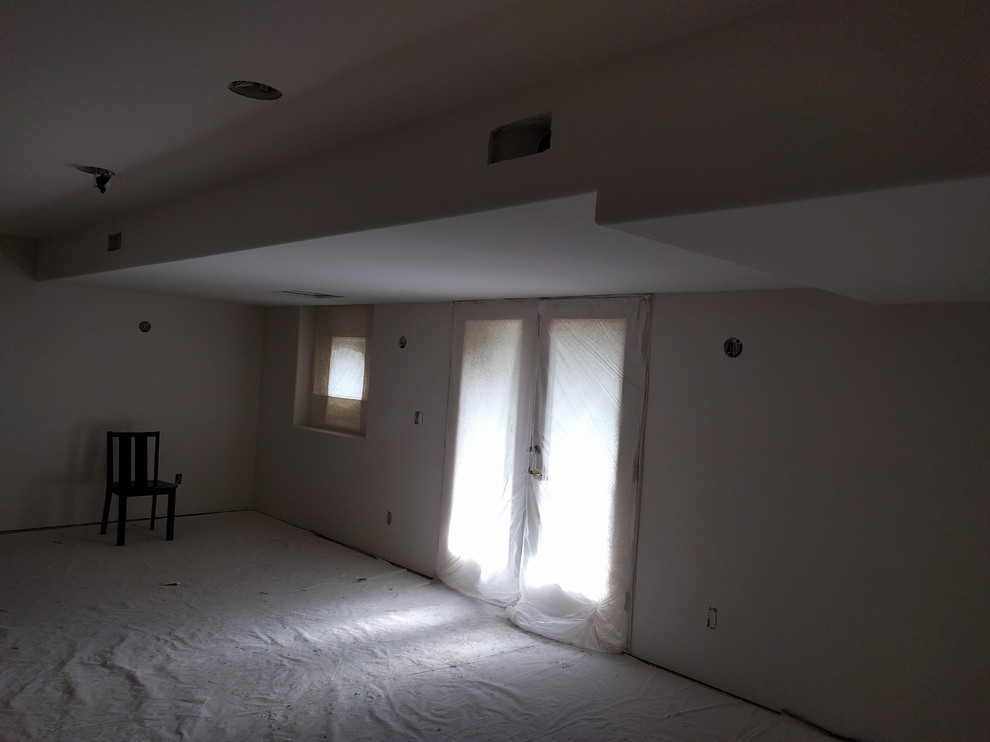 ductwork soffit wall color or ceiling?