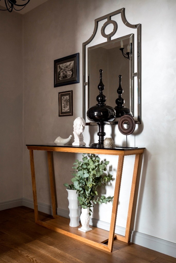 Квартира в синих оттенках