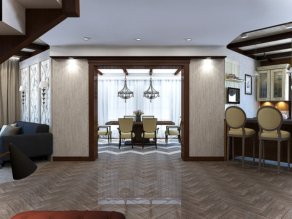 Холл. Вид на столовую