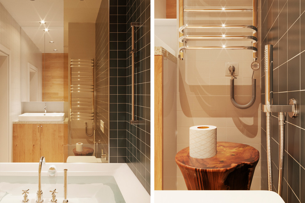 Проект интерьера квартиры - студии «Оригами», Санкт - Петербург /43м2