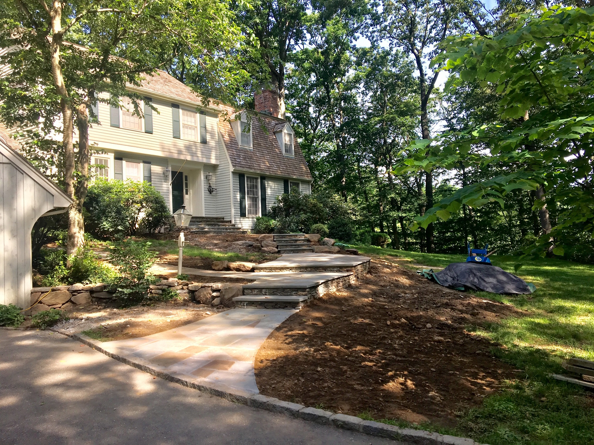 New Walkway in Cos Cob, Ct