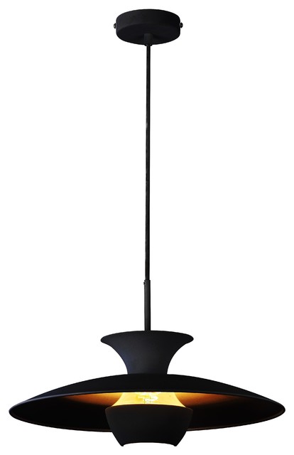 Emily Scandinavian Pendant Light, Black
