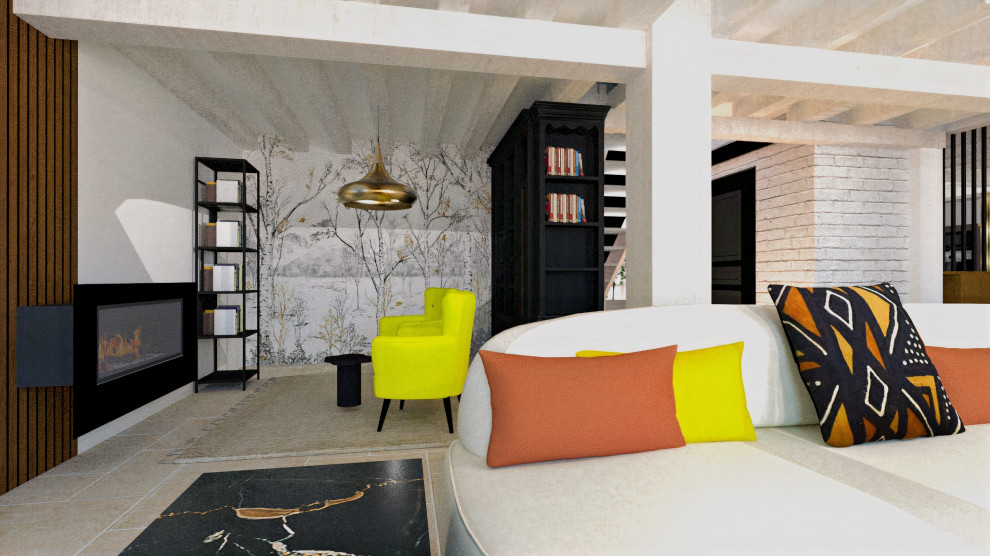 Rénovation totale et modernisation d'une pièce de vie - 90m2