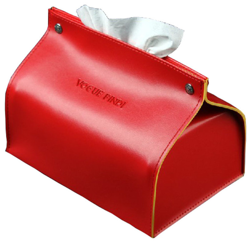 Creative Fashion Tissue Holder Soft Leather, Tissue Case Contemporary