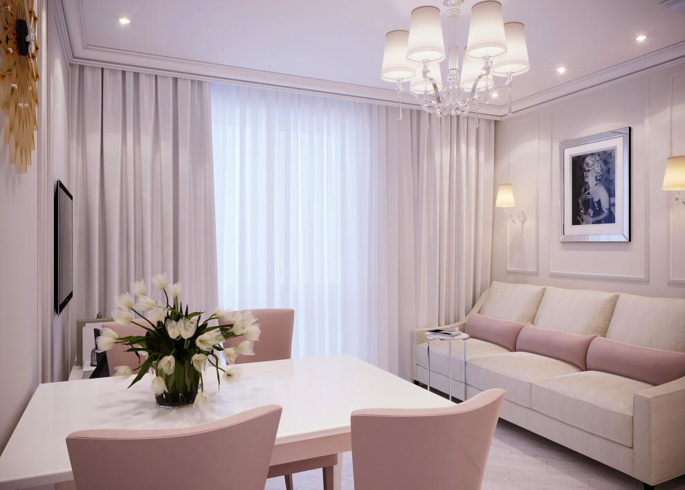 Дизайн - проект двухкомнатной квартиры 59 кв.м. в г. Санкт-Петербурге