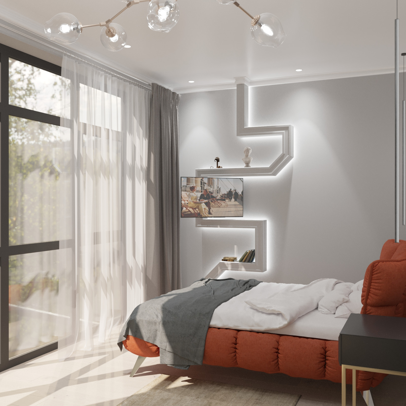 Вид от двери