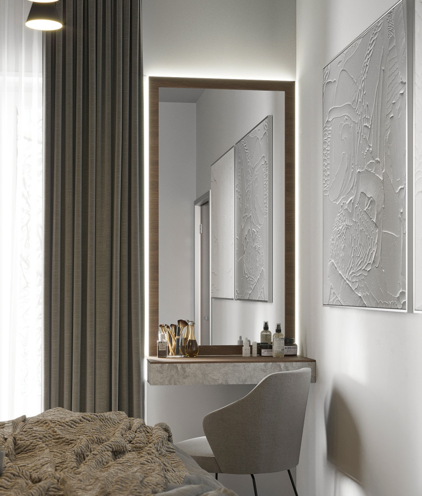 3d-визуализация спальни