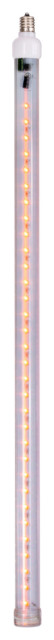 24" Orange C9 LED SnowFall Tube 5-Pack