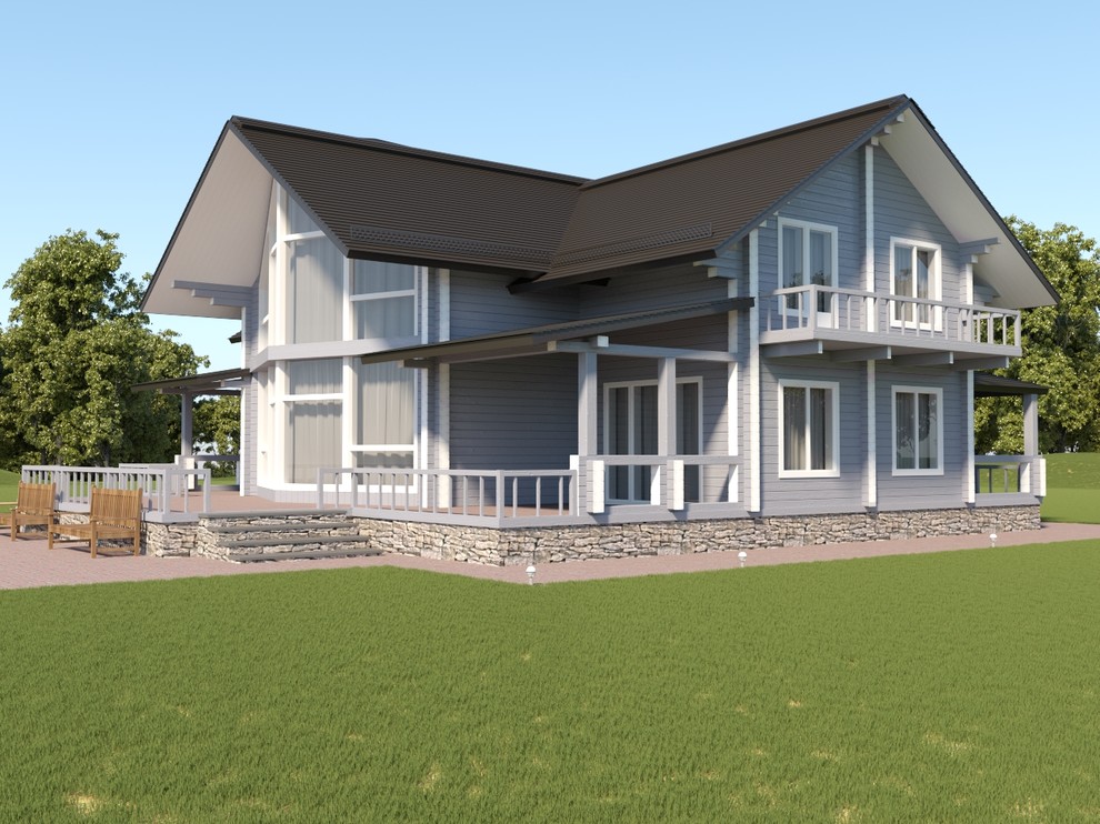 Дом из бруса