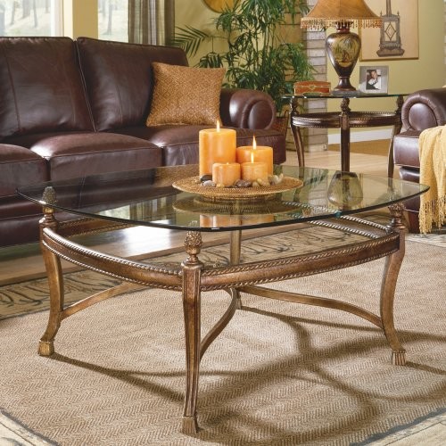 Hammary Suffolk Bay 2 Piece Square Coffee Table Set Traditional Hammary Suffolk Bay 2 Piece Square Coffee Table Set