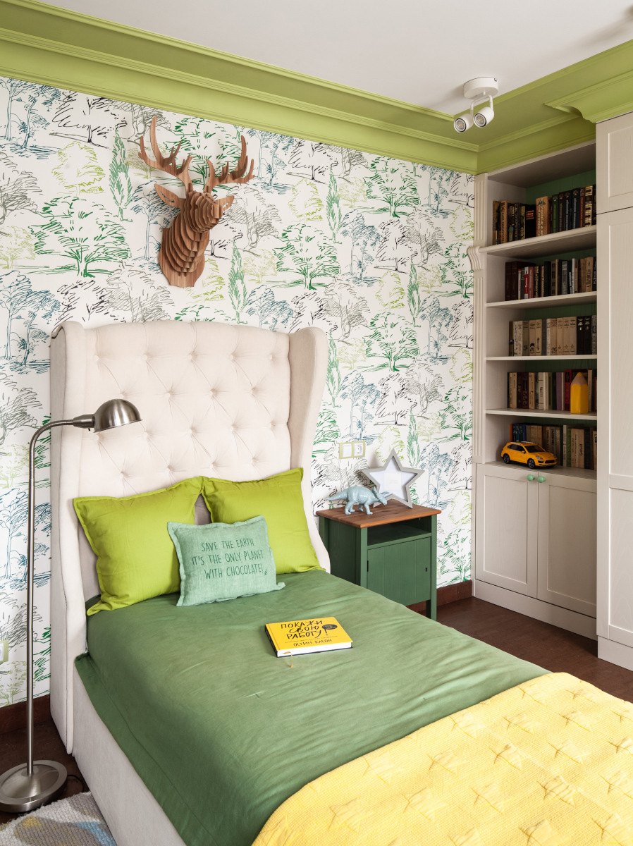 Квартира с элементами американского стиля.