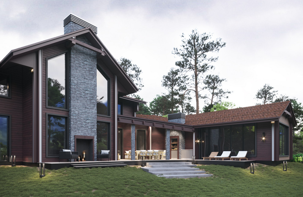 Архитектура частного дома -А1