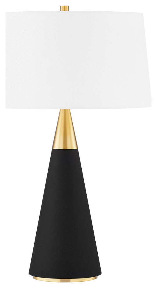 1 Light Table Lamp, Black