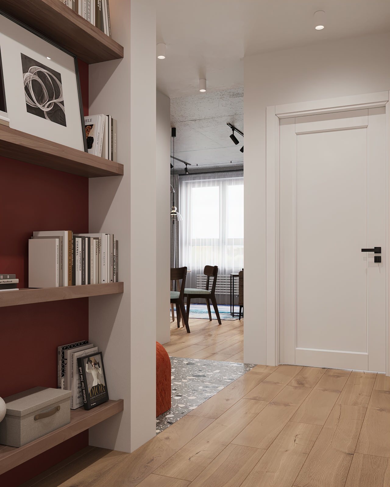 Дизайн проект квартиры ЖК Панин 72м