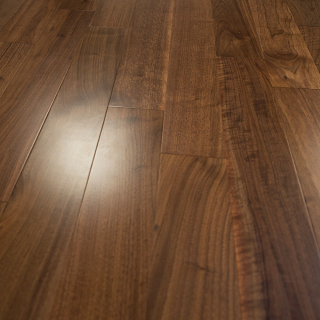 Engineered Wood Flooring, Prefinished Walnut Hardwood Flooring