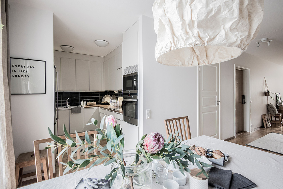 Design ideas for a scandinavian kitchen in Stockholm.