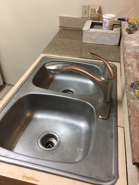 Water Leak Kitchen Restoration