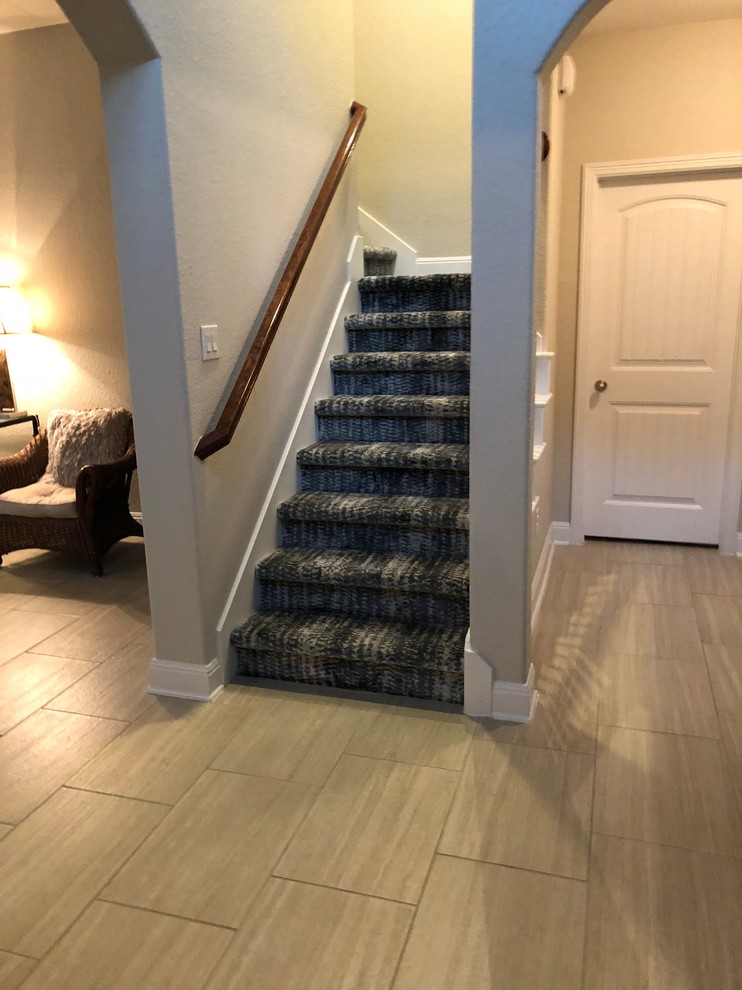 Inspiration for an eclectic staircase remodel in Austin