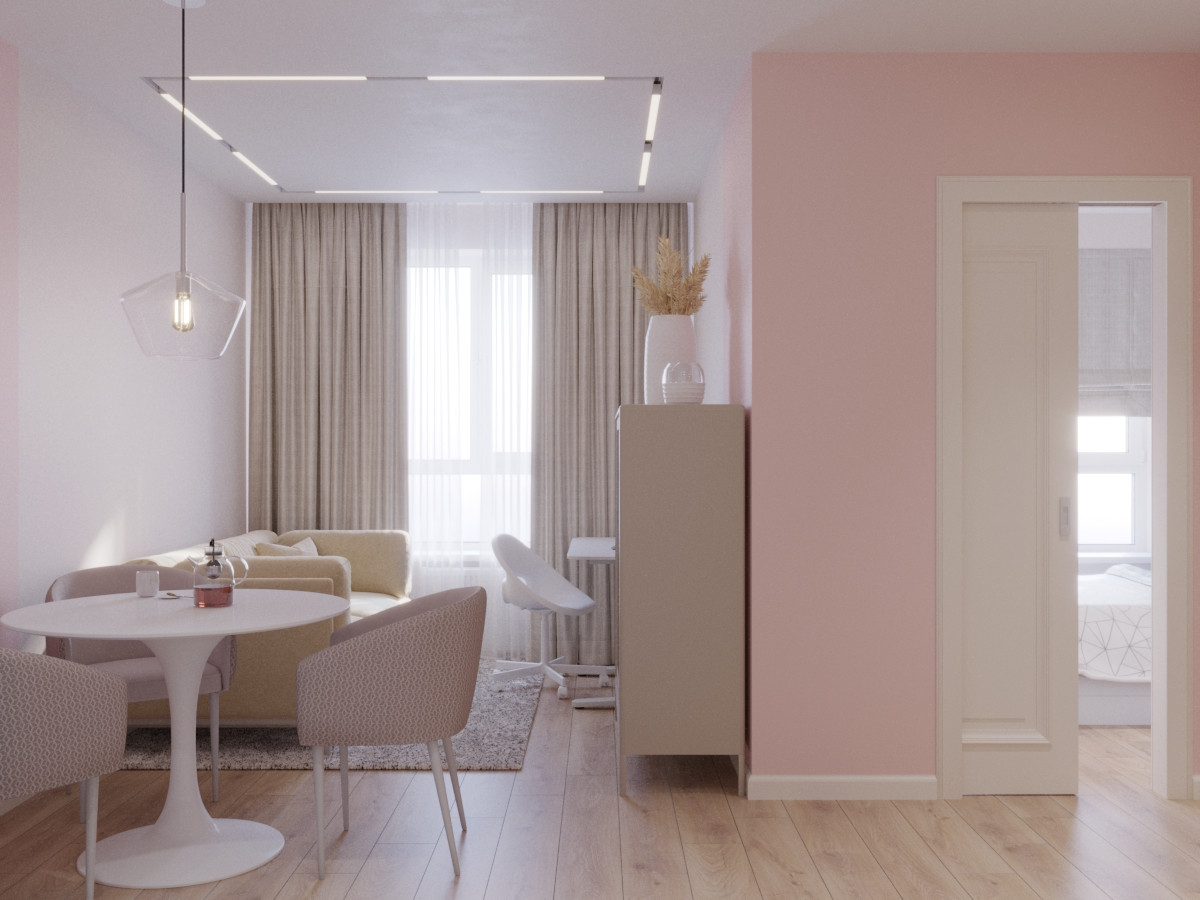 Однушка для молодой пары с ребенком