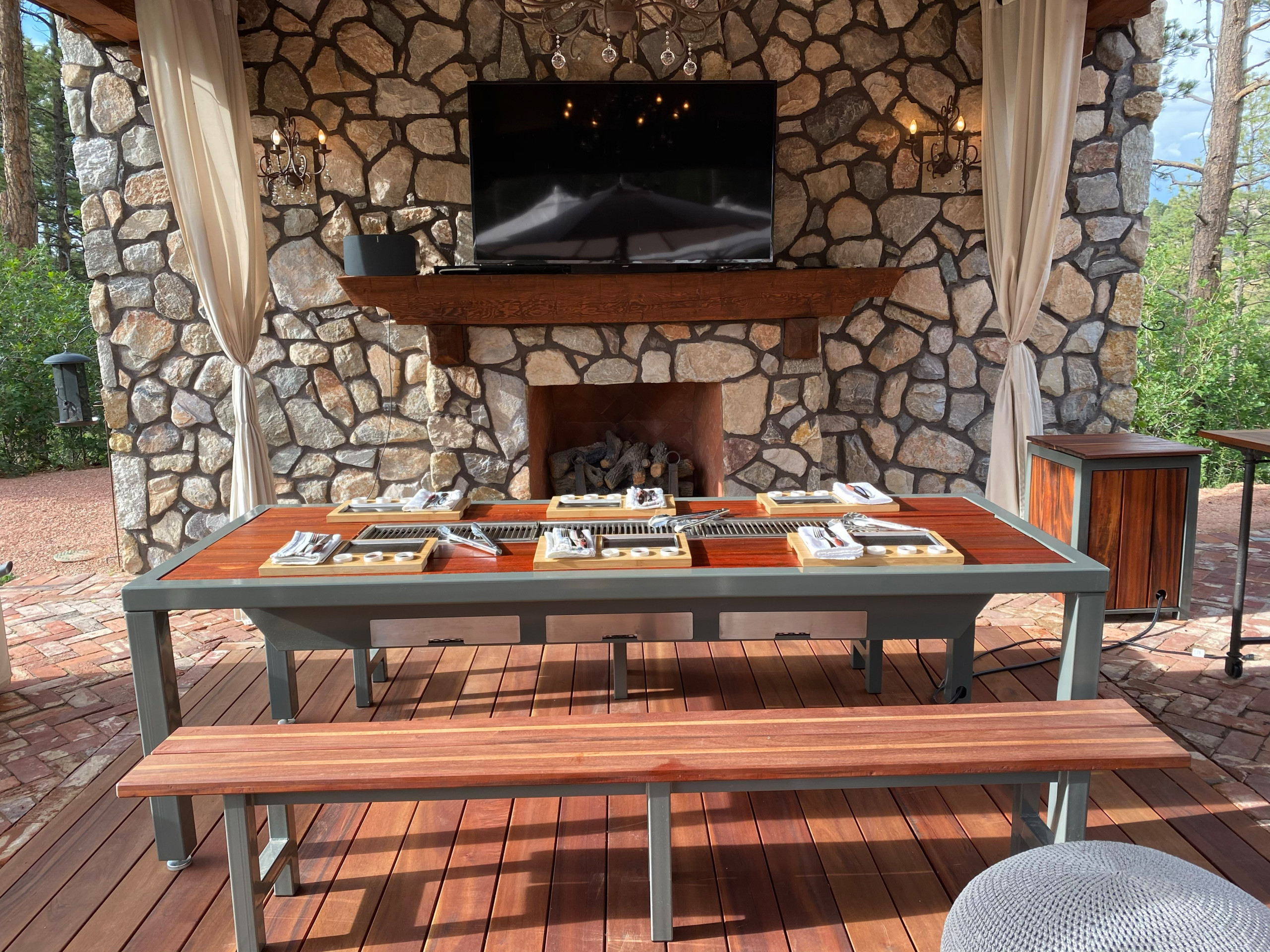 Foodies Across Borders: A bit o Korean BBQ at home  Bbq table, Korean bbq  at home, Backyard bbq table