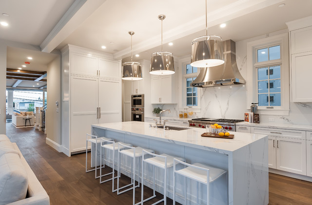 Modern Brownstone transitional-kitchen