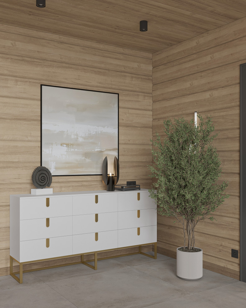 Загородный дом из клееного бруса