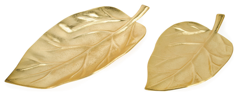 Parson Aluminum Leaf Trays - Set of 2