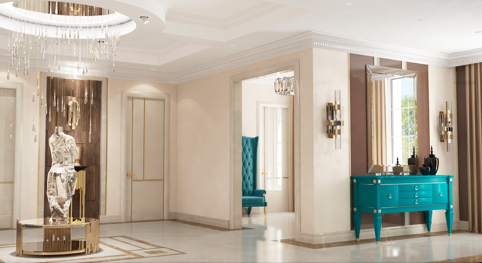 Роскошь в стилистическом разнообразии - холл