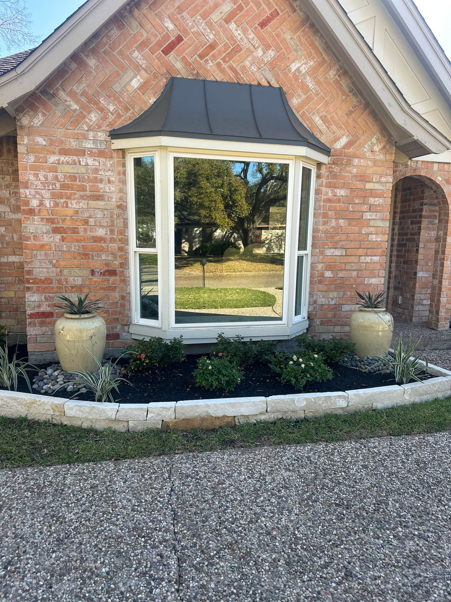 Front yard makeover at Durban Dr!