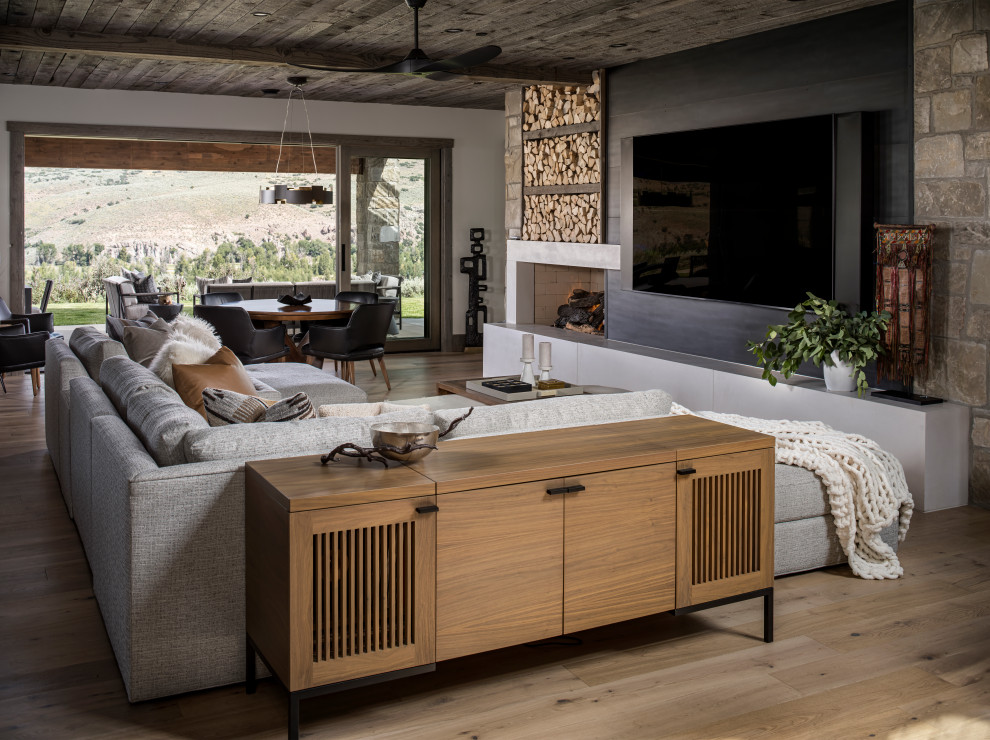 Victory - Rustic - Living Room - Salt Lake City - by Habitations ...
