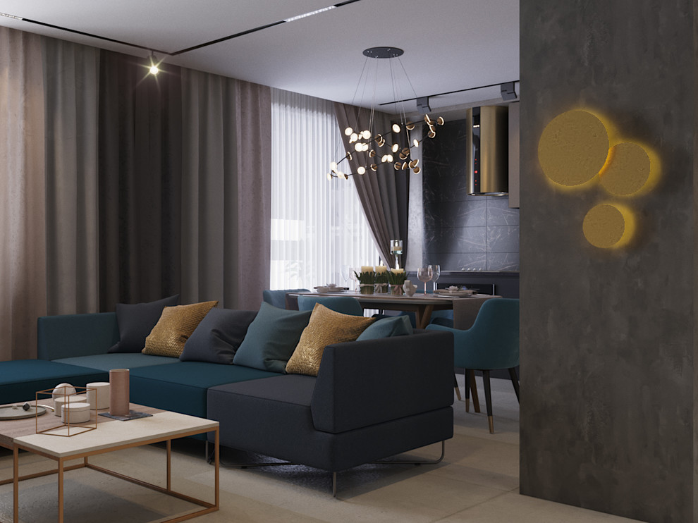 3-х комнатная квартира в современном стиле