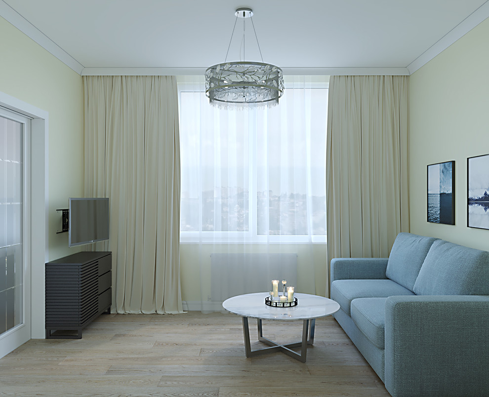 Дизайн интерьера гостиной в скандинавском стиле