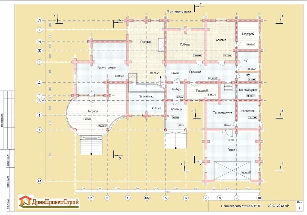 Проект дома № 73